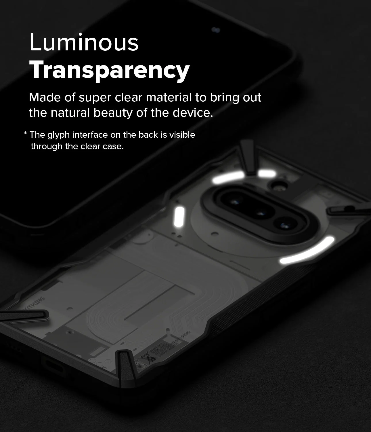 Nothing Phone (3)/(3a)/Pro Ringke Transparent TPU Bumper Scratch Resistant Shockproof Protection Cover - Image 10