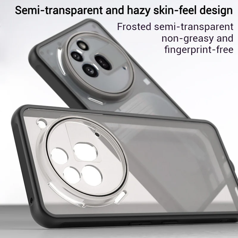 Nothing Phone (3a)/Pro Matte Semi-Transparent Full-Cover Shockproof Case - Image 11