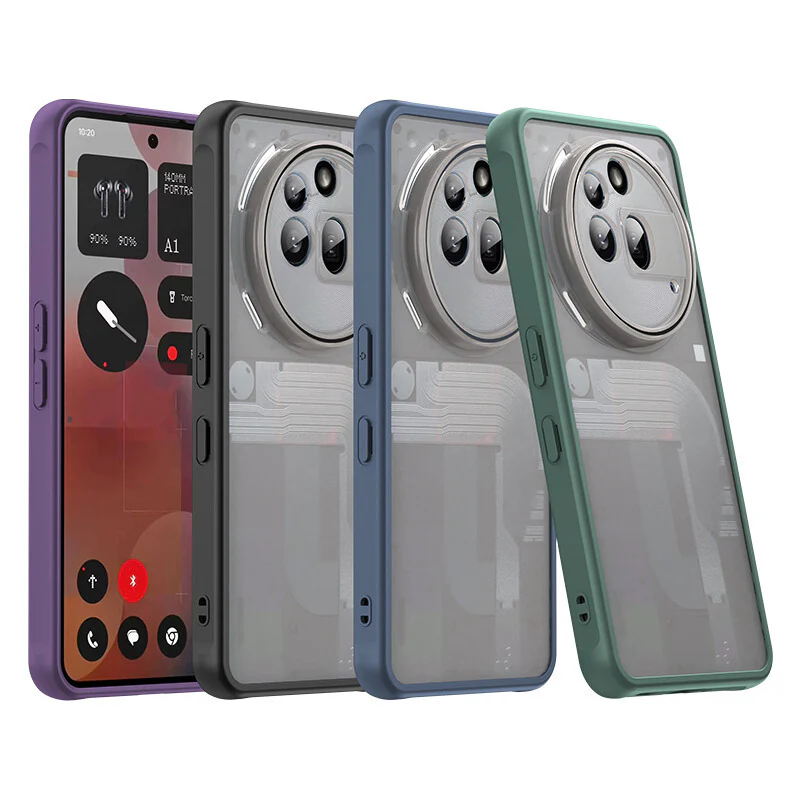 Nothing Phone (3a)/Pro Matte Semi-Transparent Full-Cover Shockproof Case - Image 2