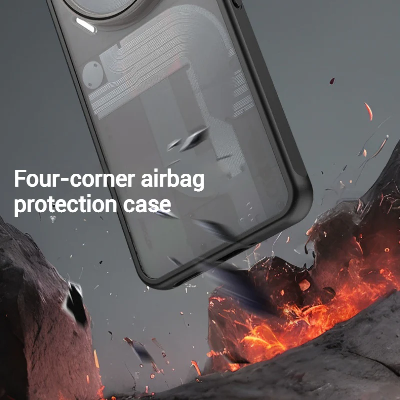 Nothing Phone (3a)/Pro Matte Semi-Transparent Full-Cover Shockproof Case - Image 6