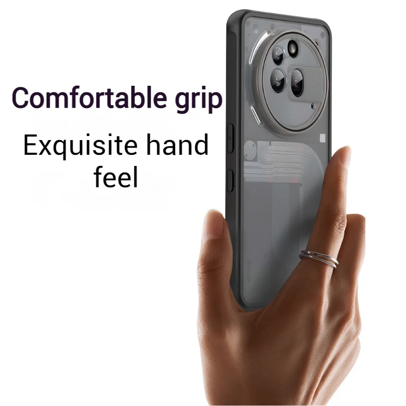 Nothing Phone (3a)/Pro Matte Semi-Transparent Full-Cover Shockproof Case - Image 9