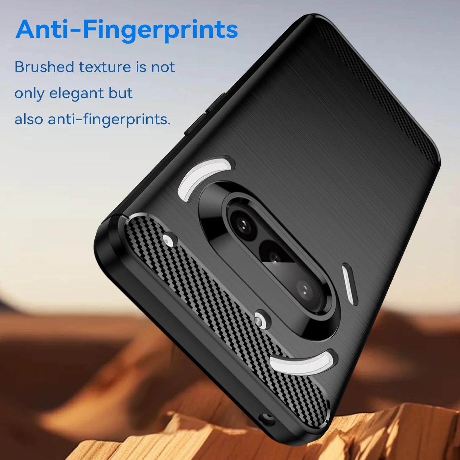 Nothing Phone (3a)/Pro Soft Silicone Shockproof Full-Cover Protective Case - Image 5
