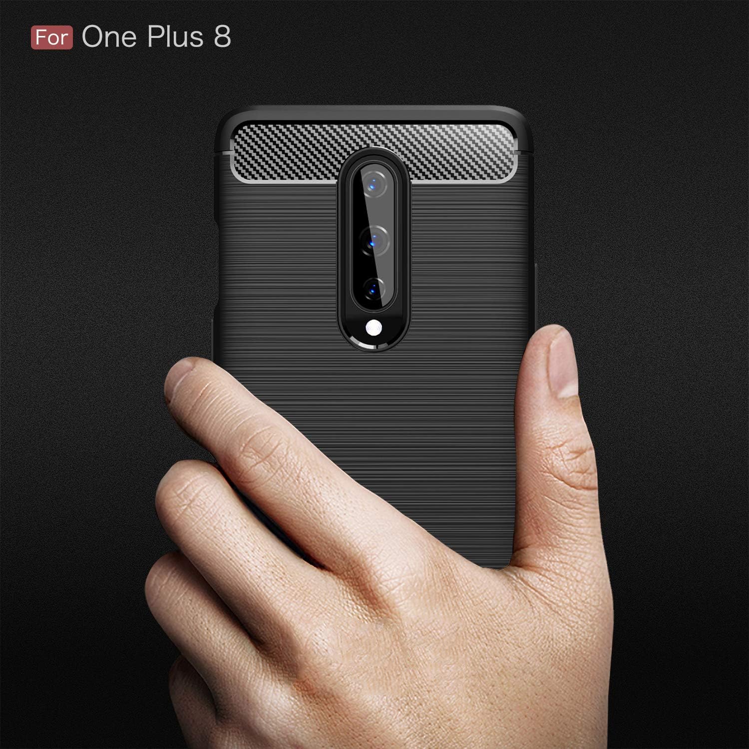OnePlus 1+8 - Shield Shockproof Rugged Heavy Duty Case With 2PC 9H Glass Screen Protector - Image 8