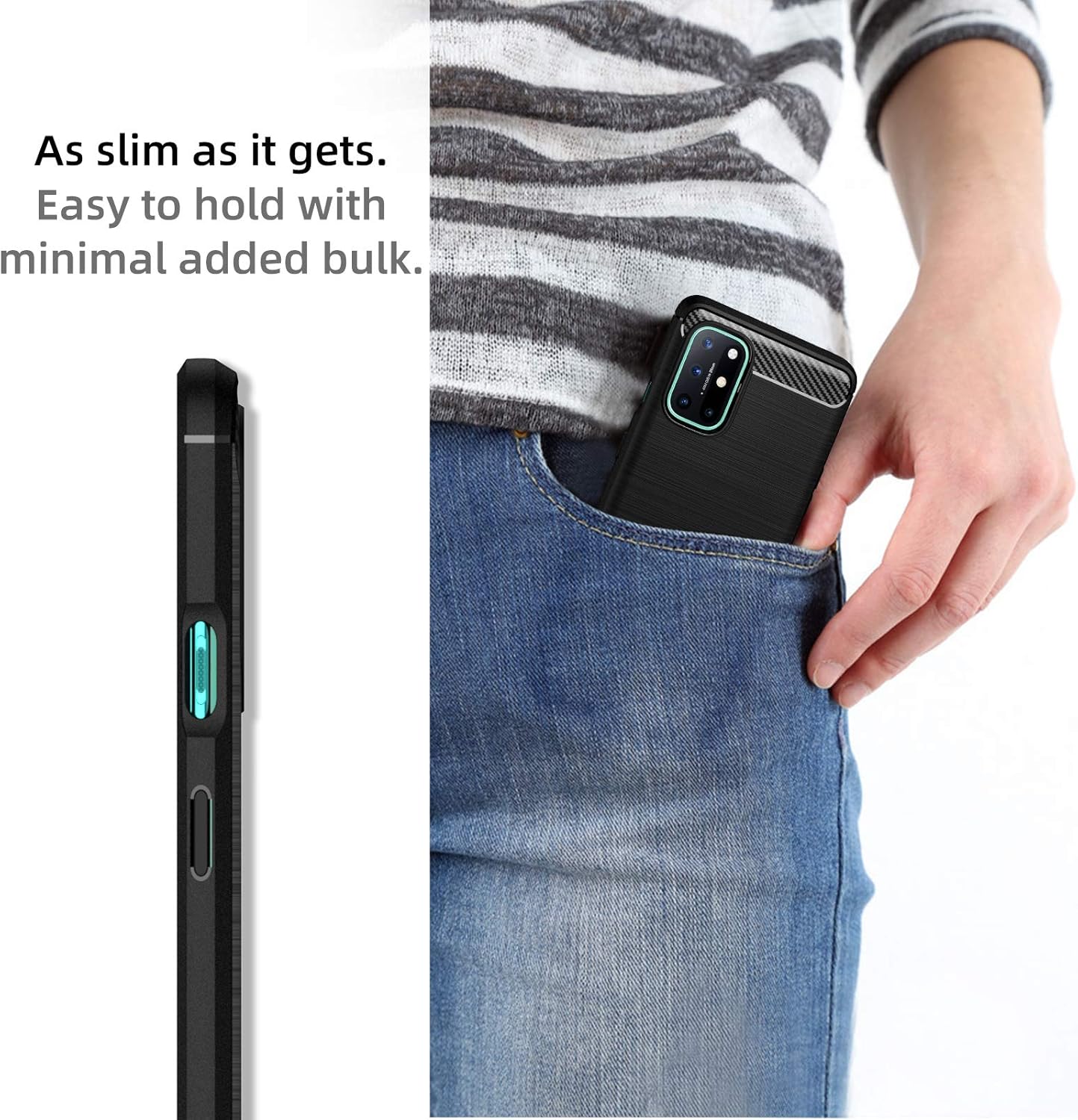 OnePlus 1+8T - Shield Shockproof Rugged Heavy Duty Case With 2PC 9H Glass Screen Protector - Image 8