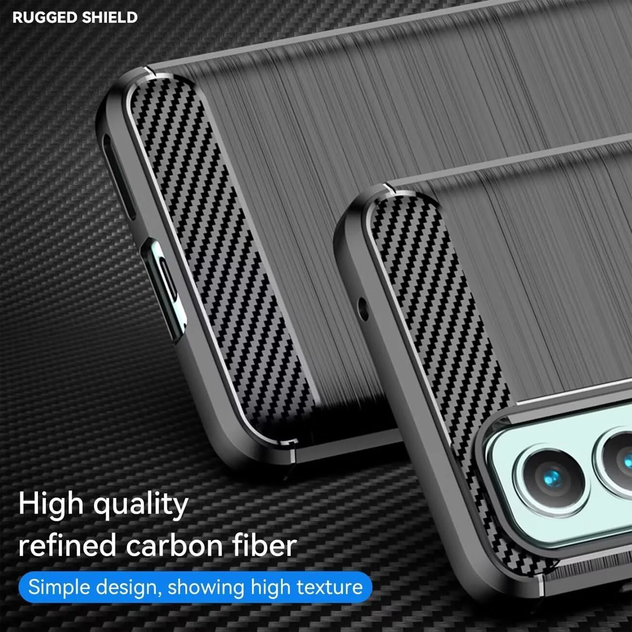 OnePlus 1+Nord 2 5G - Shield Shockproof Rugged Heavy Duty Case With 2PC 9H Glass Screen Protector - Image 7