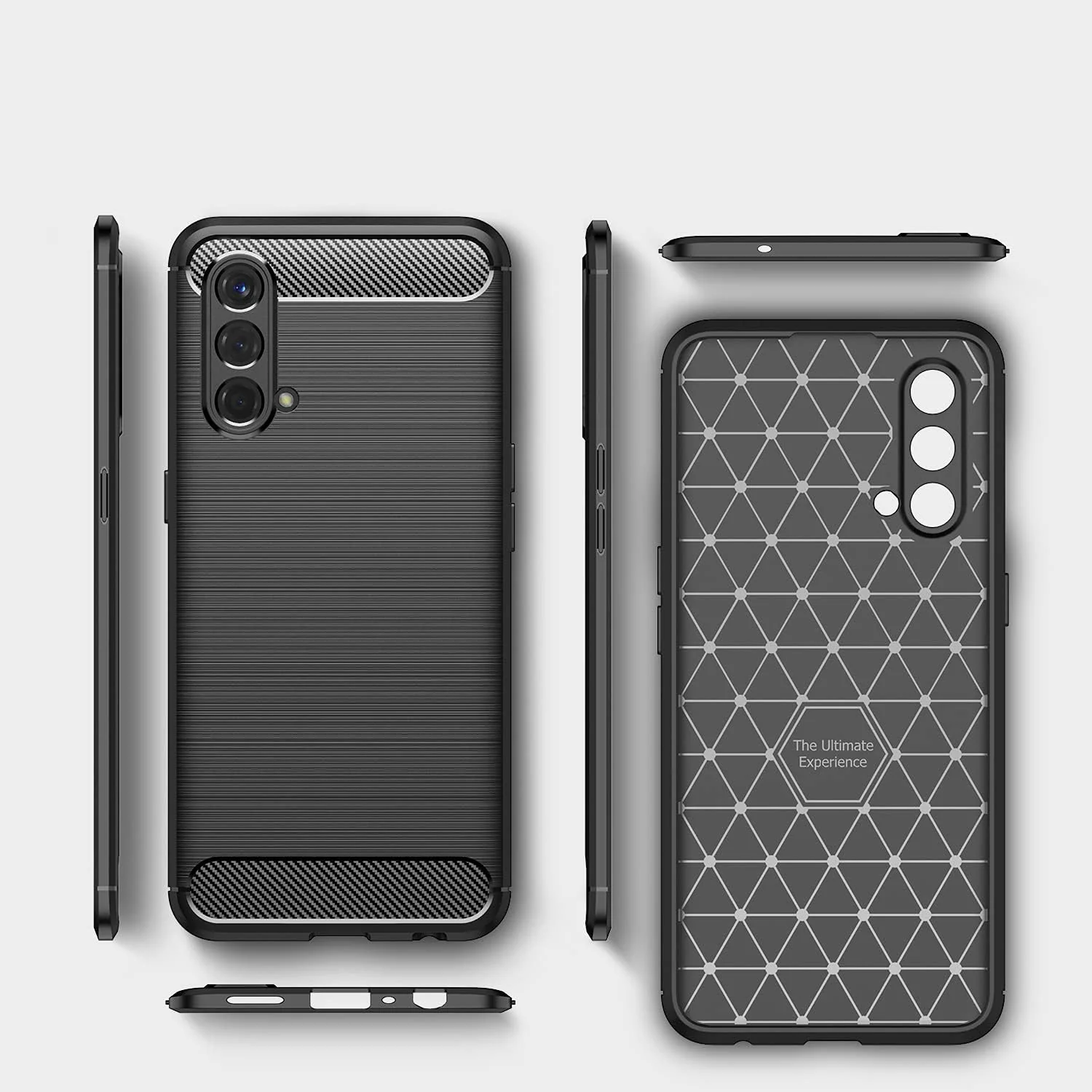 OnePlus 1+Nord CE 5G - Shield Shockproof Rugged Heavy Duty Case With 2PC 9H Glass Screen Protector - Image 2