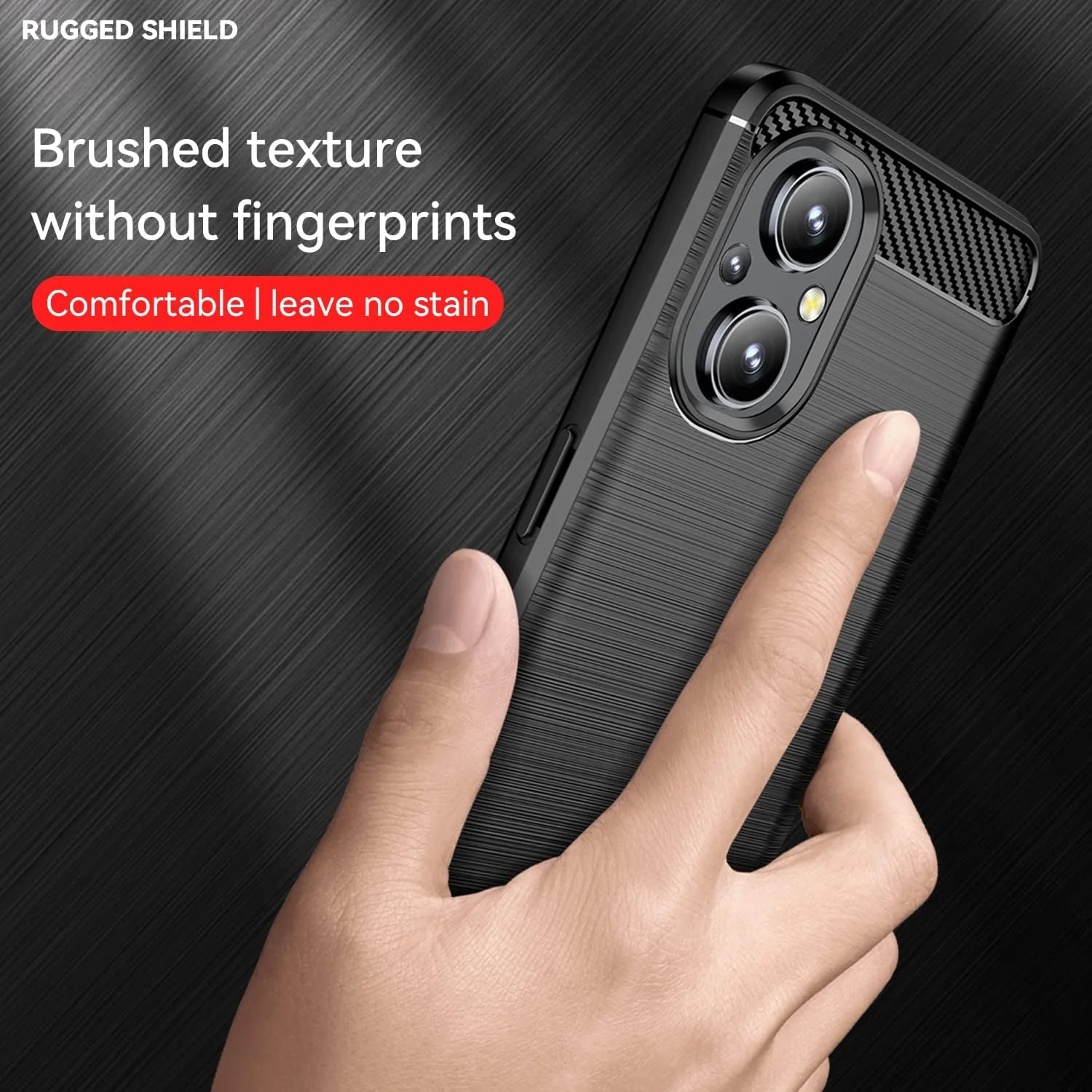 OnePlus 1+Nord N20 5G - Shield Shockproof Rugged Heavy Duty Case With 2PC 9H Glass Screen Protector - Image 8