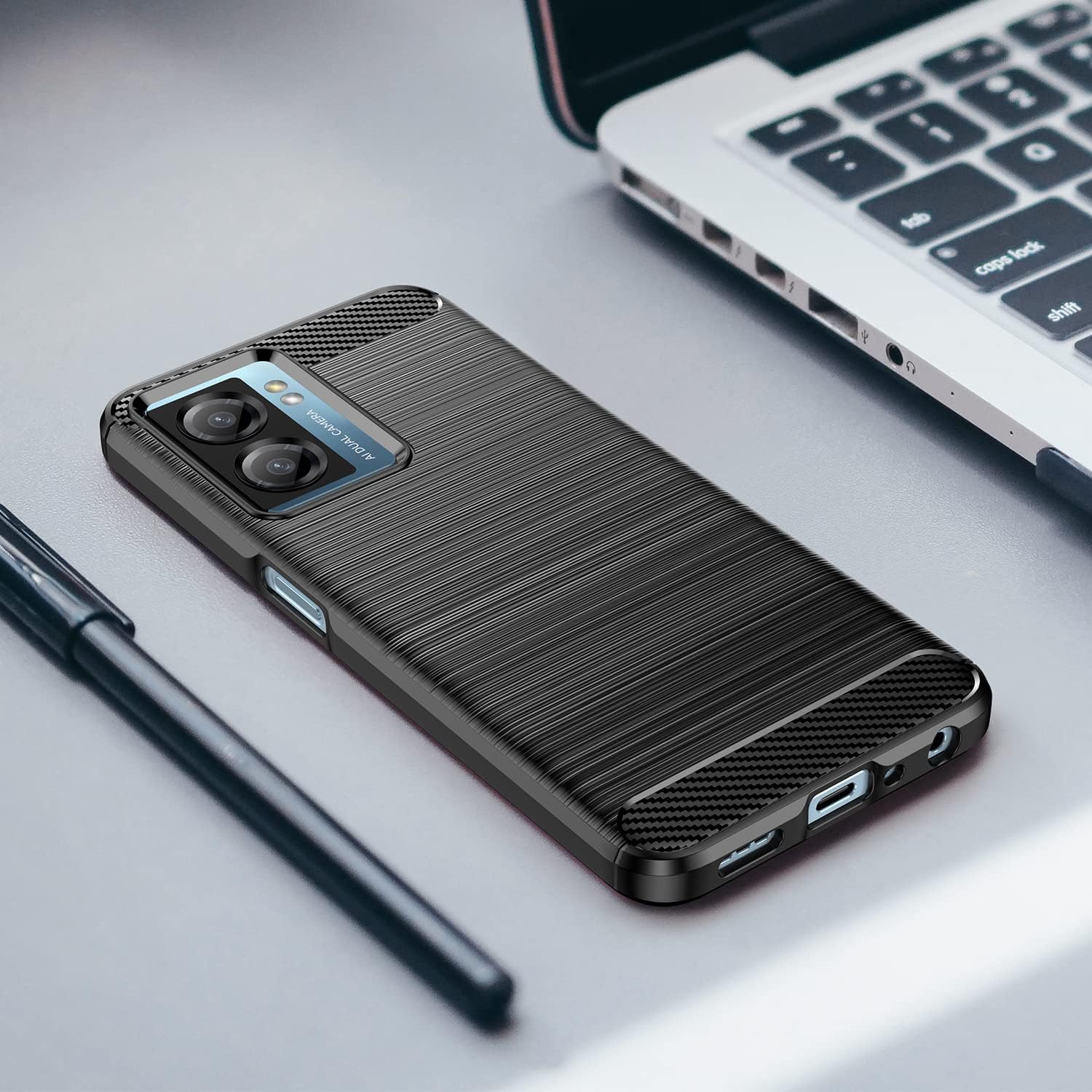 OnePlus 1+Nord N20 SE/N300 - Shield Shockproof Rugged Heavy Duty Case With 2PC 9H Glass Screen Protector - Image 4