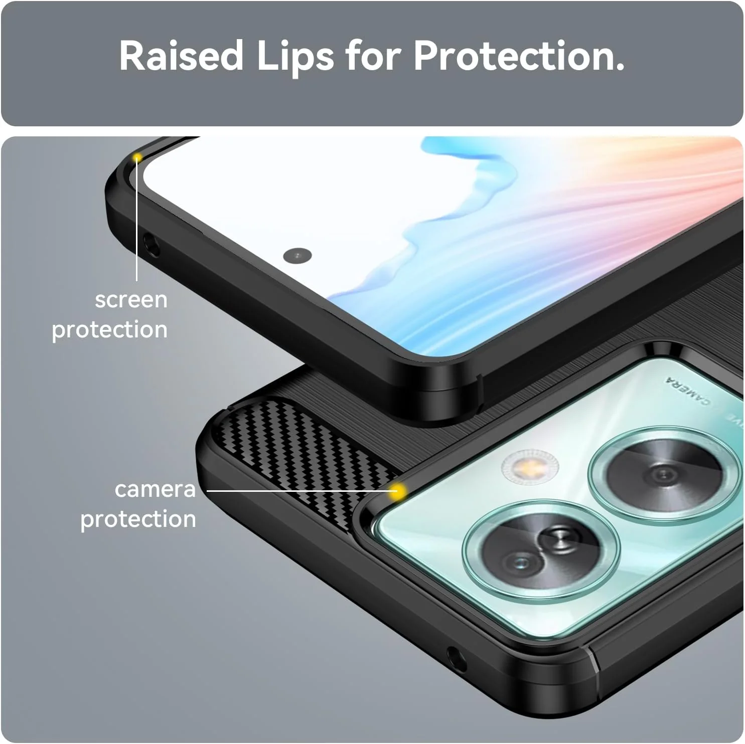 OnePlus 1+Nord N30 SE - Shield Shockproof Rugged Heavy Duty Case With 2PC 9H Glass Screen Protector - Image 6