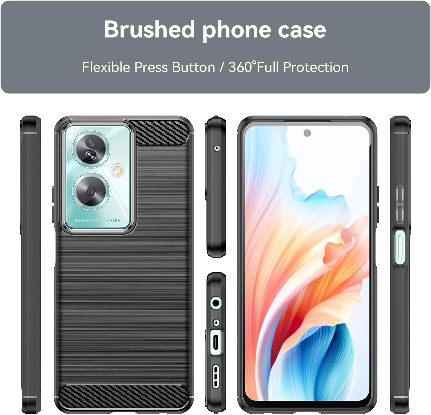 OnePlus 1+Nord N30 SE - Shield Shockproof Rugged Heavy Duty Case With 2PC 9H Glass Screen Protector - Image 8