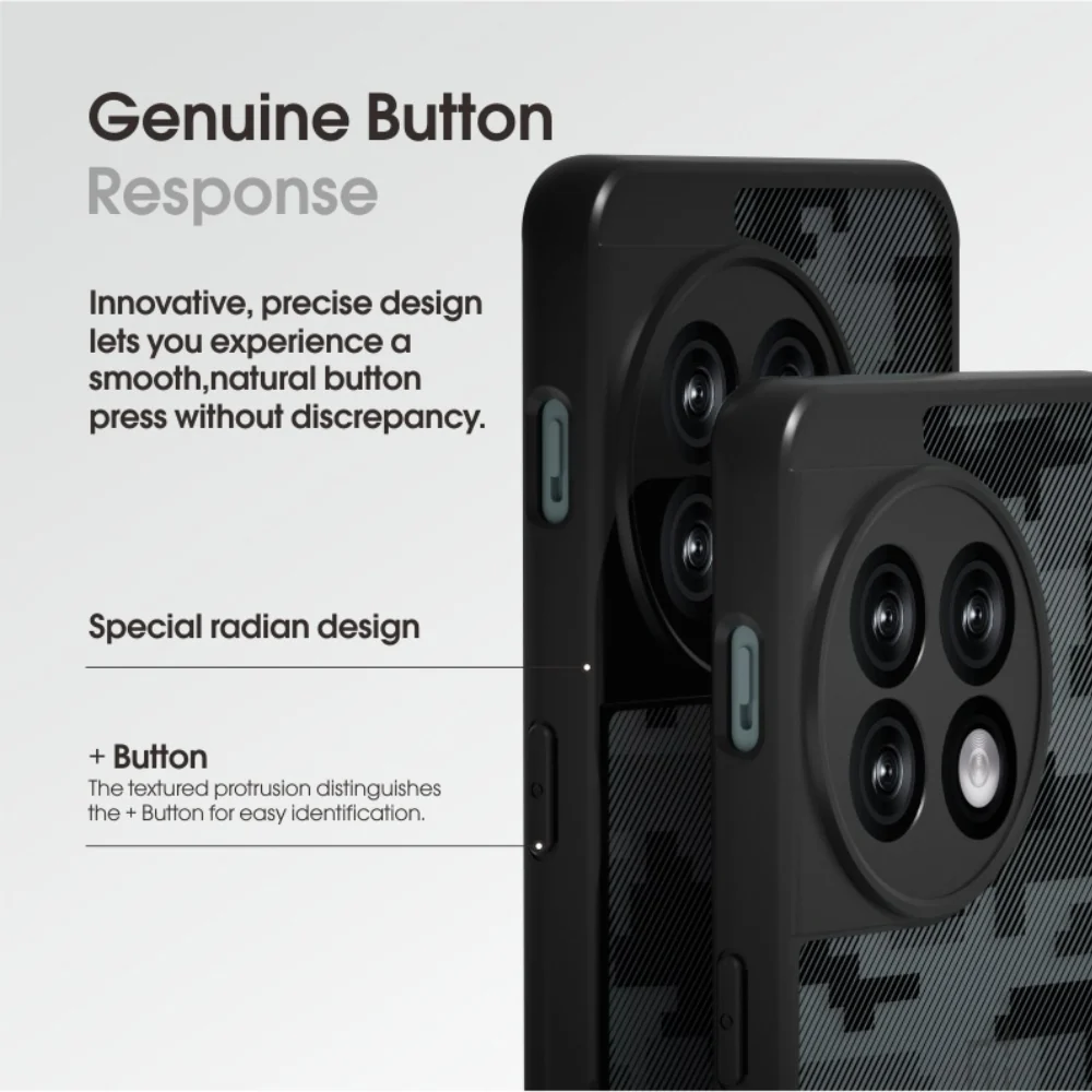 OnePlus 11 - Transparent Camouflage Shockproof Protective Case - Image 10