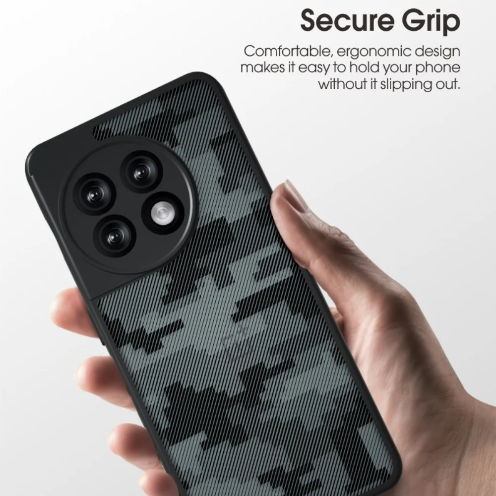 OnePlus 11 - Transparent Camouflage Shockproof Protective Case - Image 6