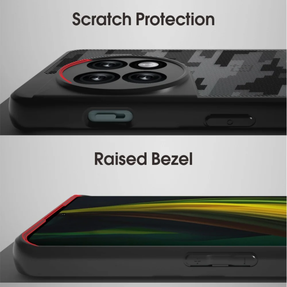 OnePlus 11 - Transparent Camouflage Shockproof Protective Case - Image 9