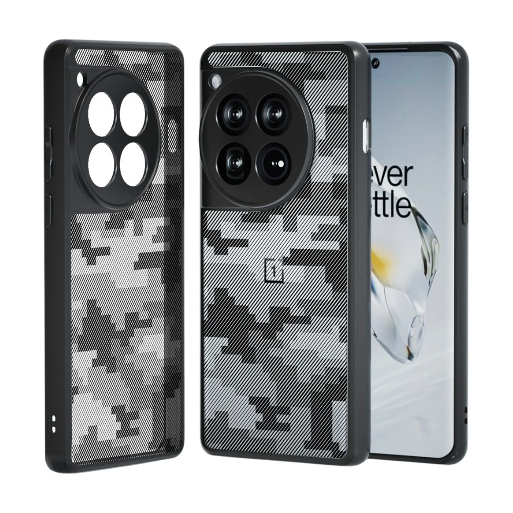 OnePlus 12 - Transparent Camouflage Shockproof Protective Case - Image 2