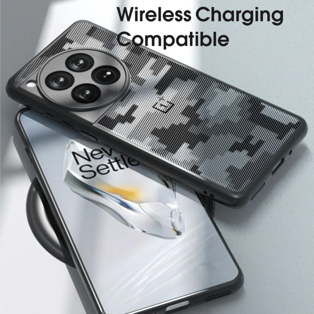 OnePlus 12 - Transparent Camouflage Shockproof Protective Case - Image 9