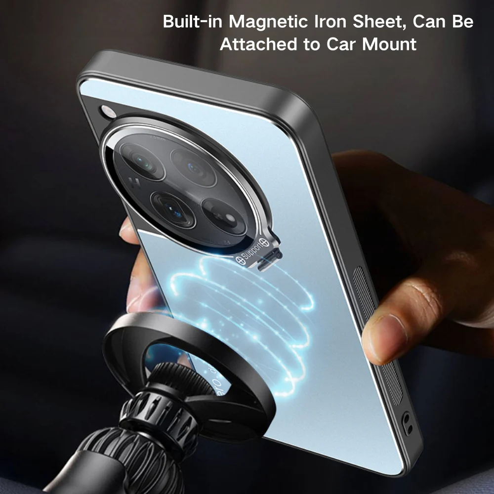 OnePlus 13 - Full Coverage Lens Stand Shockproof Protective Case - Image 11