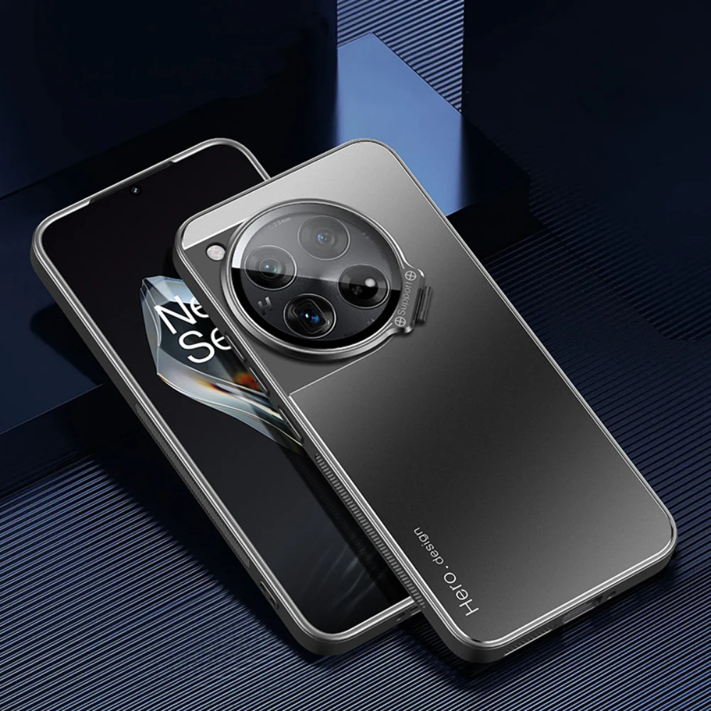 OnePlus 13 - Full Coverage Lens Stand Shockproof Protective Case - Image 2