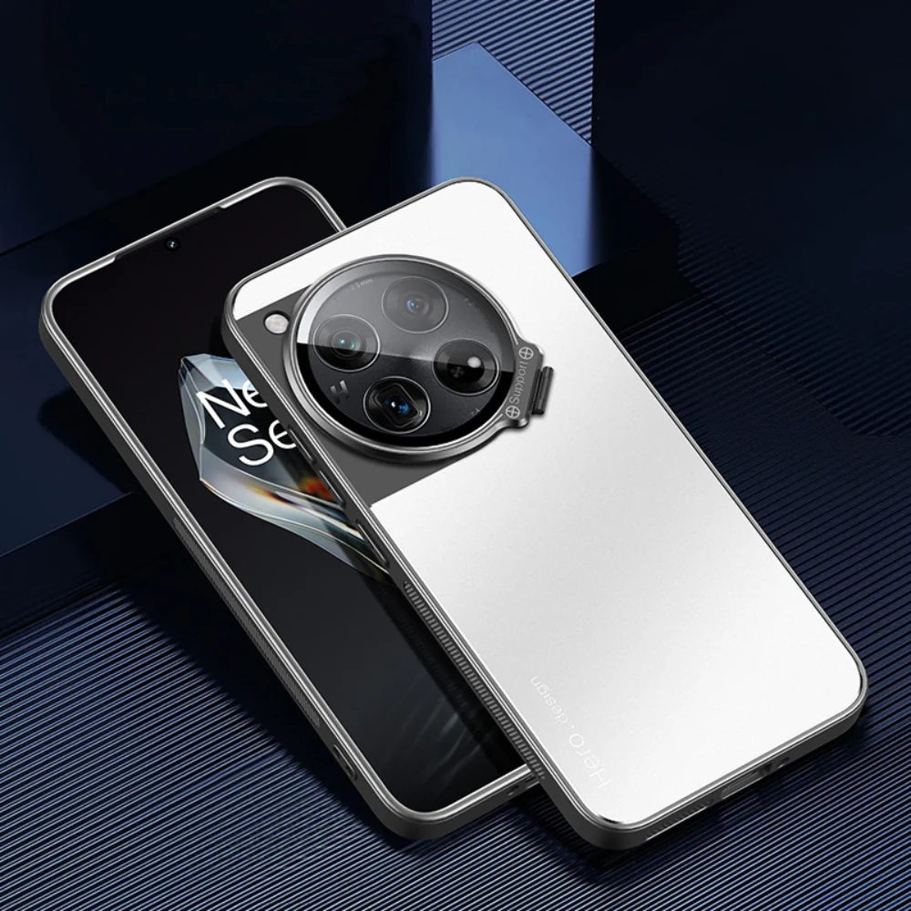 OnePlus 13 - Full Coverage Lens Stand Shockproof Protective Case - Image 4