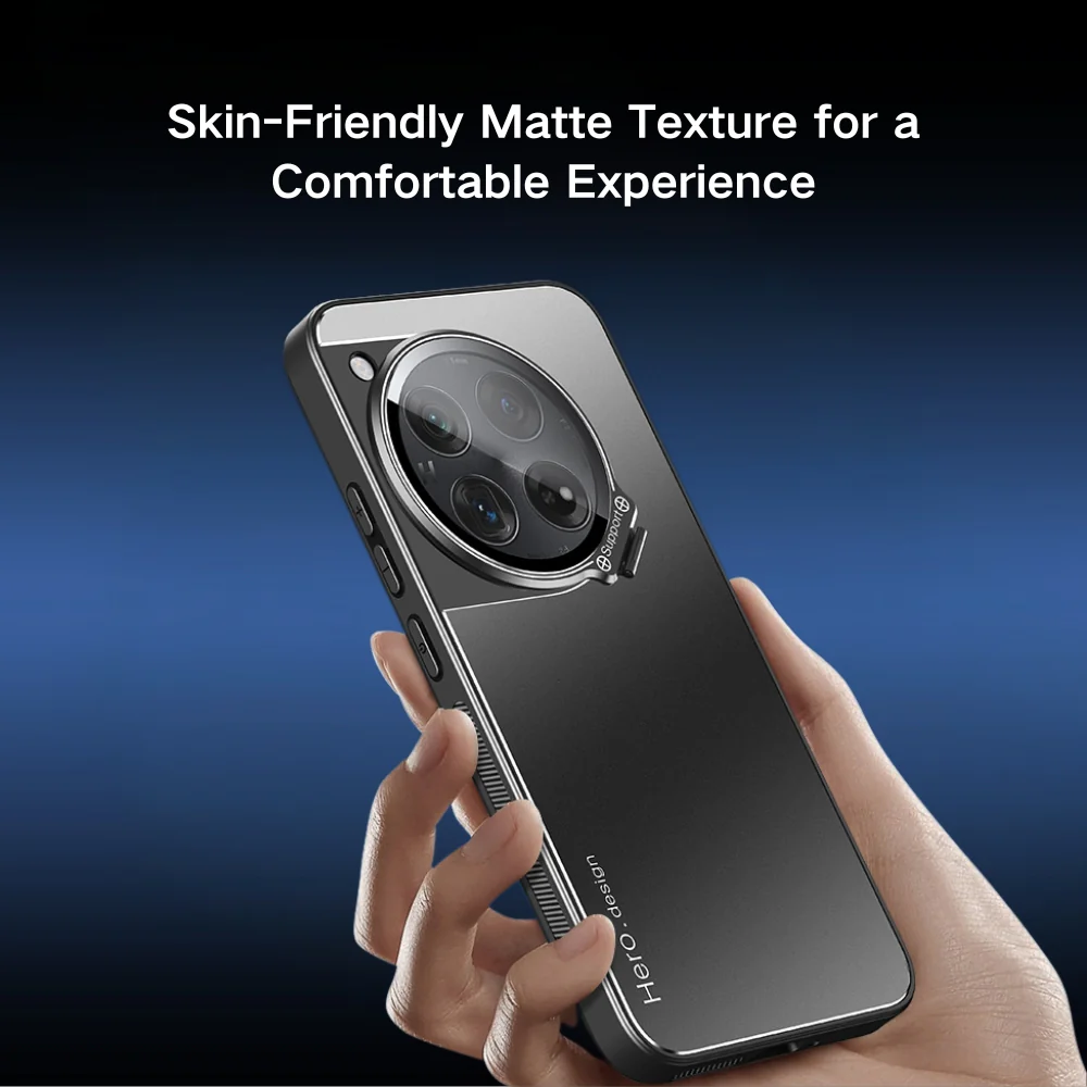 OnePlus 13 - Full Coverage Lens Stand Shockproof Protective Case - Image 9