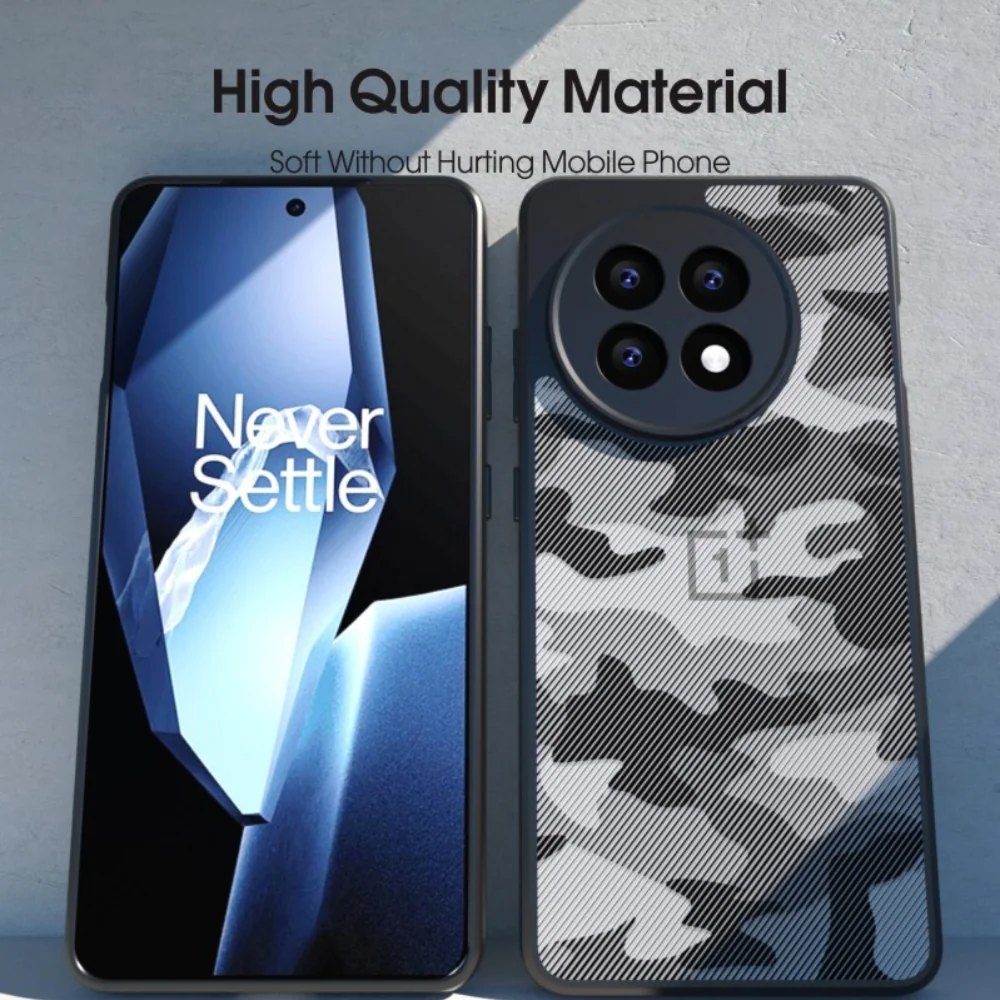 OnePlus 13R - Transparent Camouflage Shockproof Protective Case - Image 5