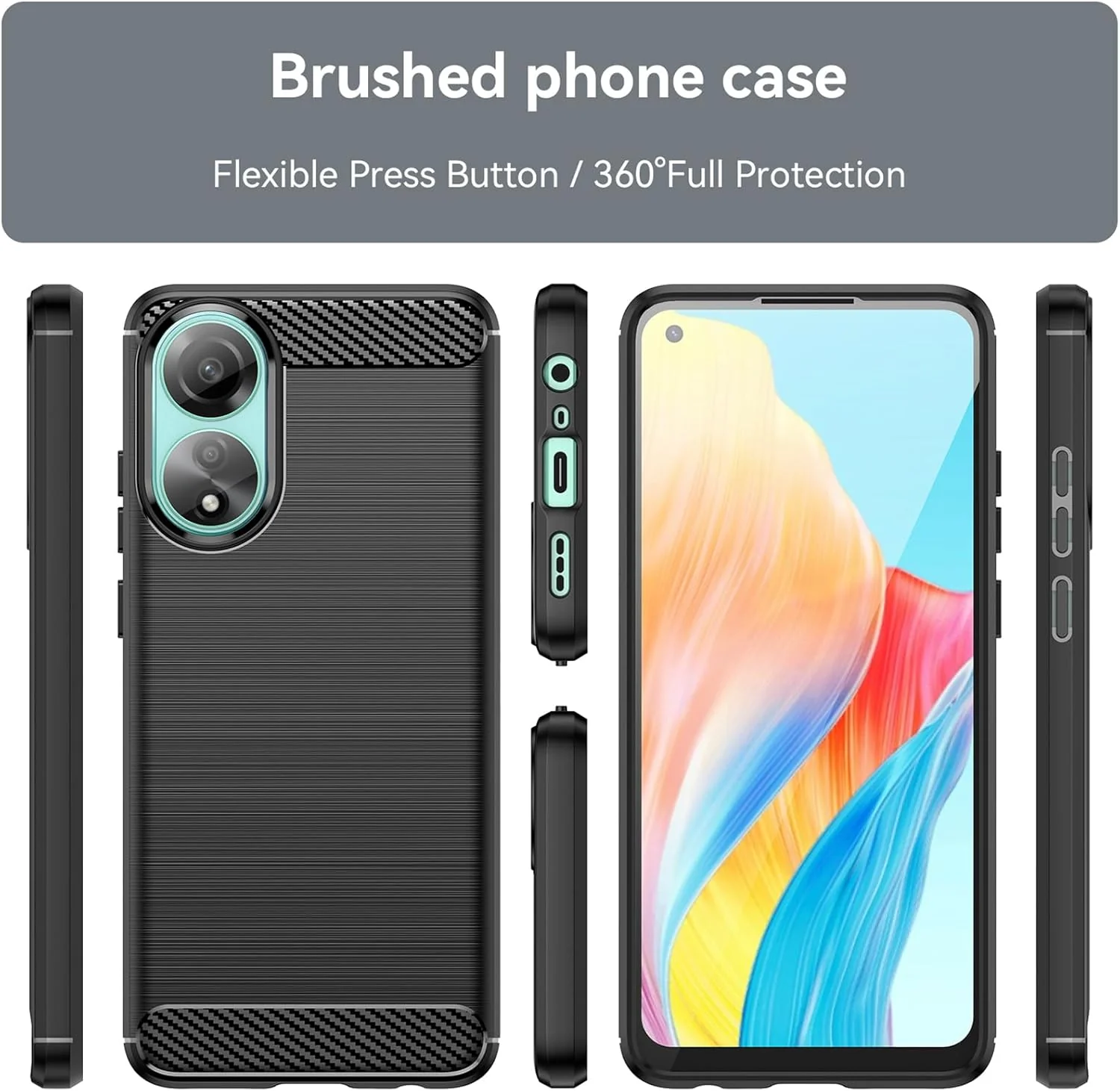Oppo A78 4G/5G - Shield Shockproof Rugged Heavy Duty Case - Image 6