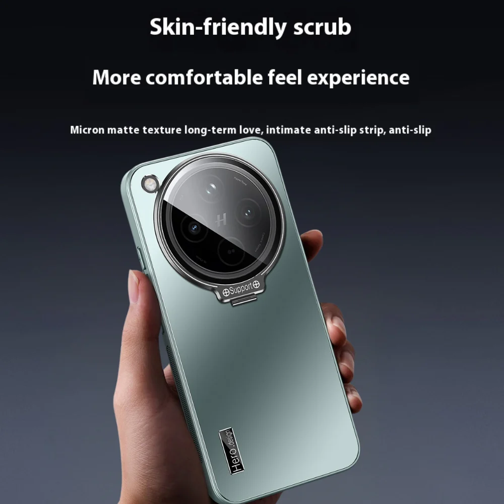 OPPO Find X8 Pro - Full Coverage Lens Stand Shockproof Protective Case - Image 10