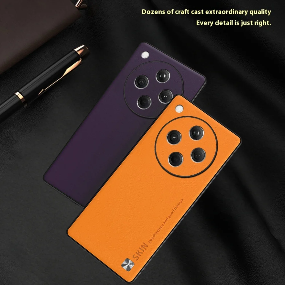 OPPO Find X8 Pro - Leather Soft PU Anti Fall Business Protective Case - Image 8