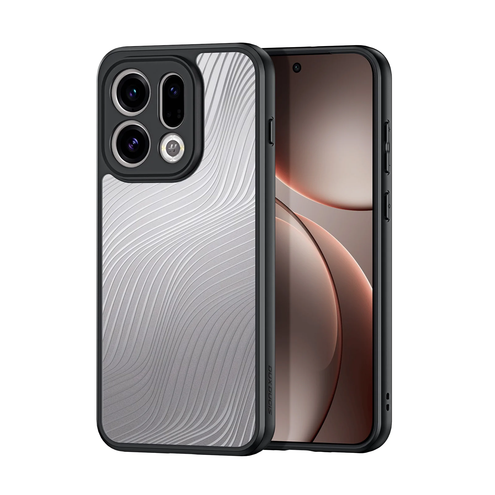 OPPO Find X9/Pro Transparent Frosted Shockproof Phone Case