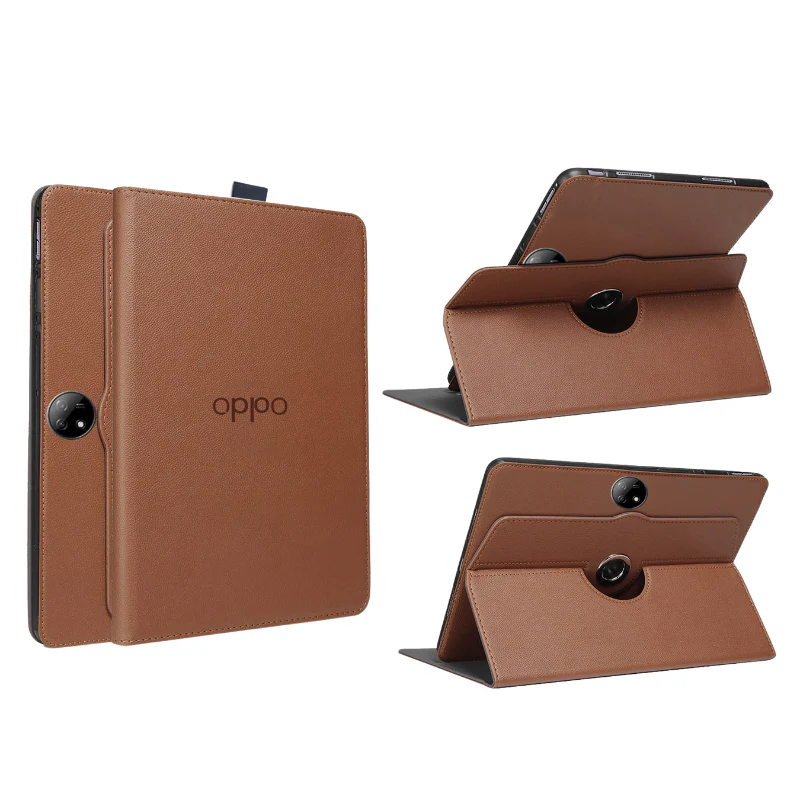 Oppo Pad 3 (OPD2405) 11.61" 2024 - 360 Degree Leather Full Cover Adjustable Rotation Essentials Series Case - Image 9