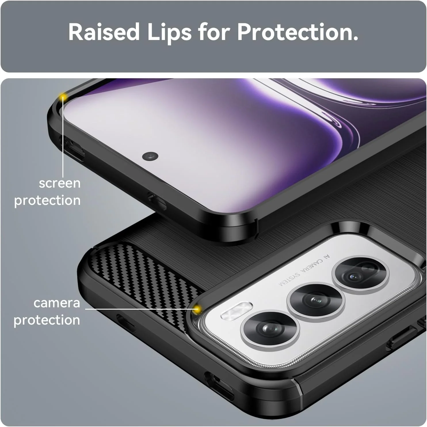 OPPO Reno12 5G - Shield Shockproof Rugged Heavy Duty Case - Image 3