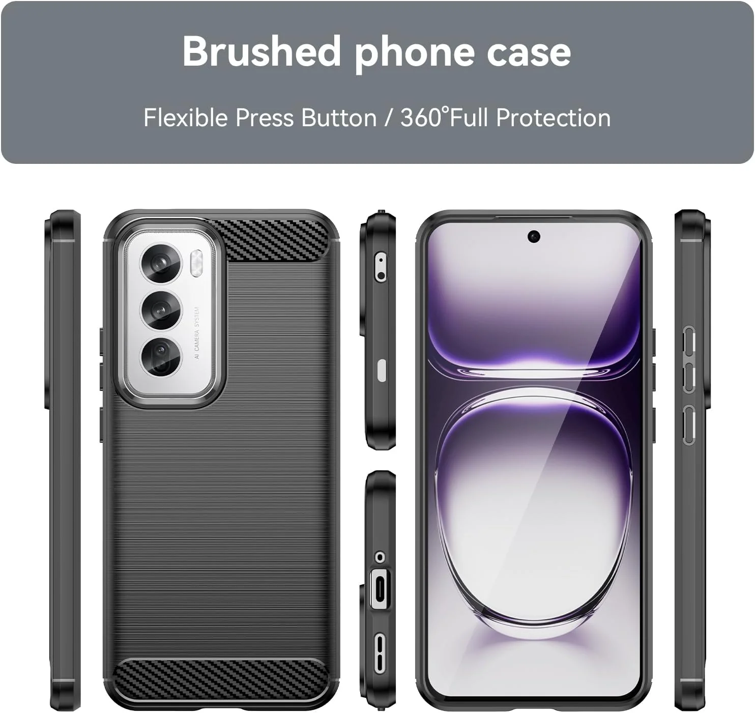 OPPO Reno12 5G - Shield Shockproof Rugged Heavy Duty Case - Image 5