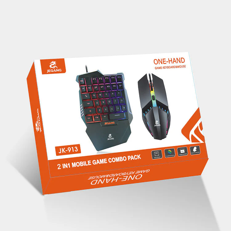 PC Computer Xbox Wired Gaming Keyboard Mouse Kit - Image 2
