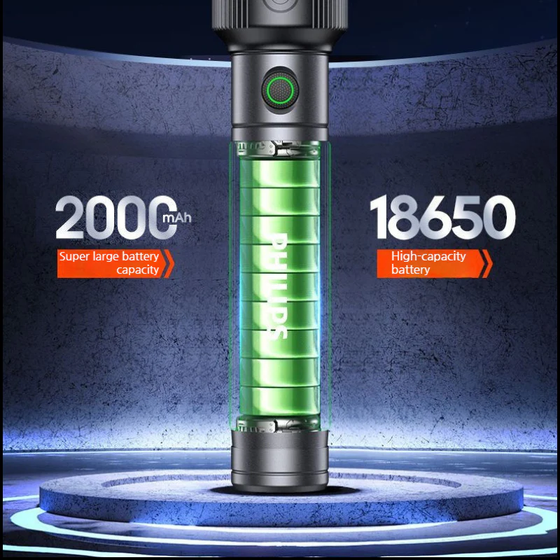 Philips Ultra-Bright Portable Outdoor LED Flashlight - Image 6