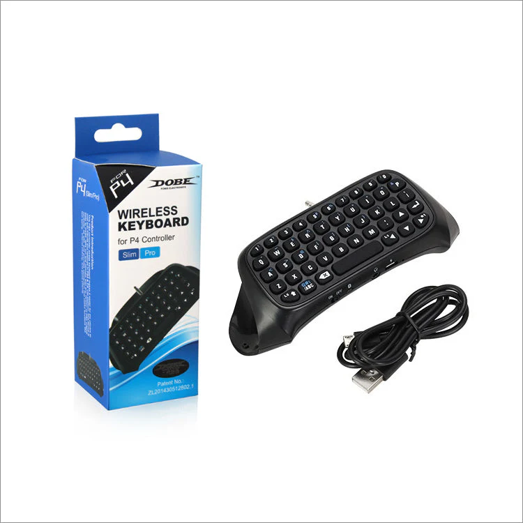 PlayStation PS 4 Controller Wireless Bluetooth Game Keyboard
