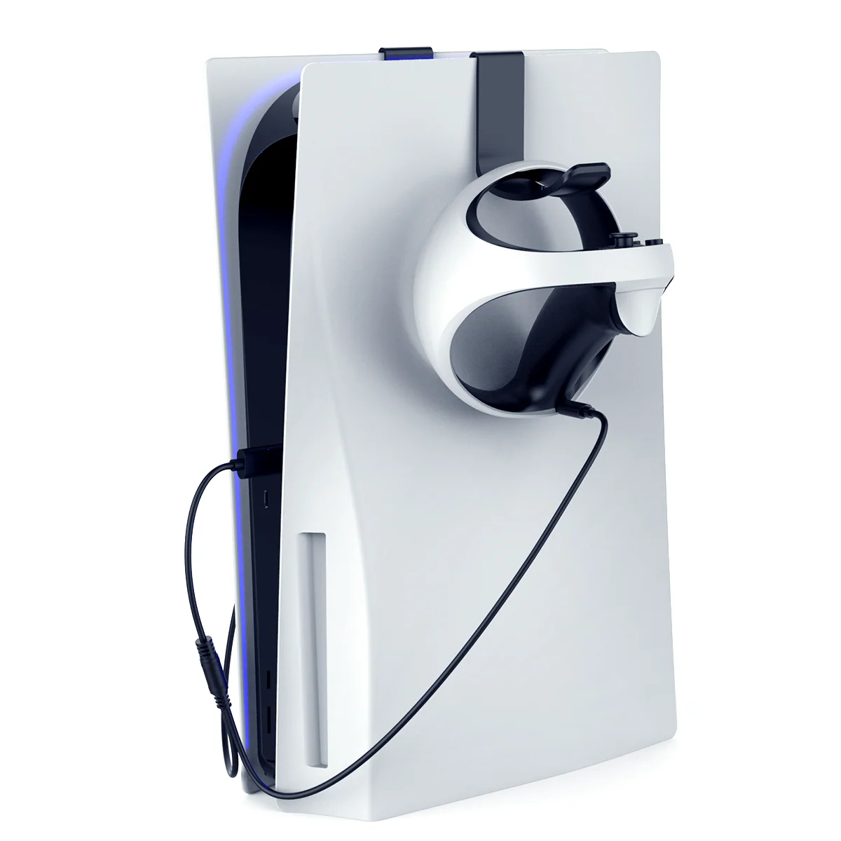 PlayStation PS VR 2 - 3 in 1 Essential Kit Charging Cable & Pair of Controller Holder Package - Image 2
