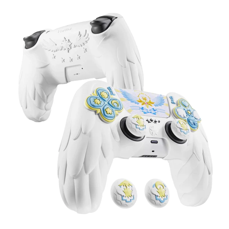 PlayStation PS5 Pro/Slim Cardcaptor Sakura Themed Controller Protective Soft Case – PP Material, Cute Anime Design - Image 12