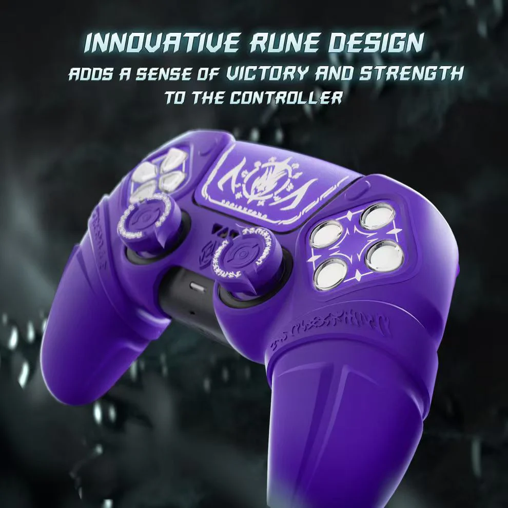 PlayStation PS5 - PlayVital Mystic Runes Silicone Anti-Slip Wireless Controller Cover - Image 4