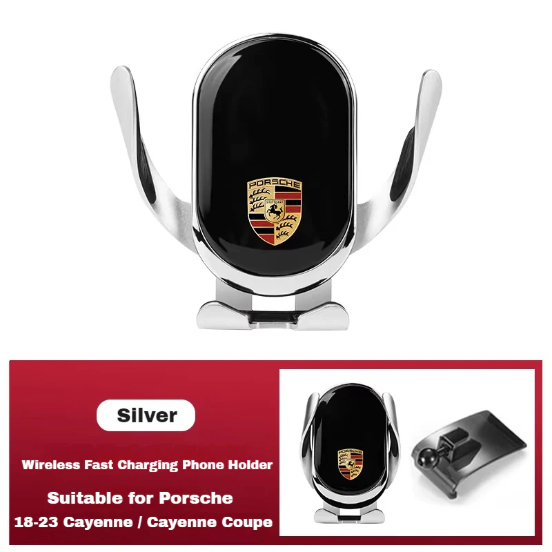 Porsche Car Dedicated Phone Holder – Smart Induction 15W Wireless Fast Charger For Cayen , Panamerane, 718, Macan - Image 10