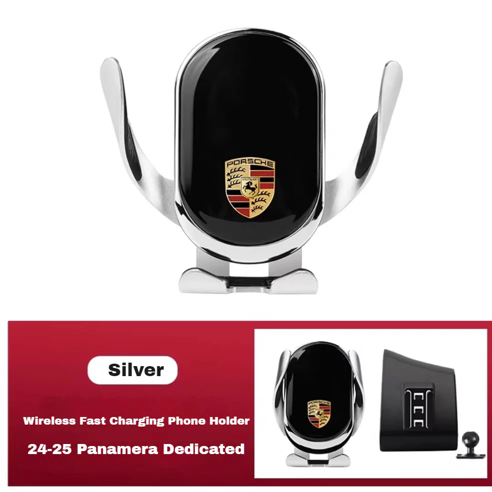 Porsche Car Dedicated Phone Holder – Smart Induction 15W Wireless Fast Charger For Cayen , Panamerane, 718, Macan - Image 12