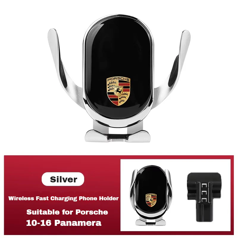 Porsche Car Dedicated Phone Holder – Smart Induction 15W Wireless Fast Charger For Cayen , Panamerane, 718, Macan - Image 7