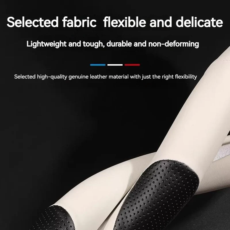 Mercedes-Benz Skin-friendly & Breathable Steering Wheel Cover For C260L, E300L, A180L, GLA/GLB, GLC, CLA - Image 2