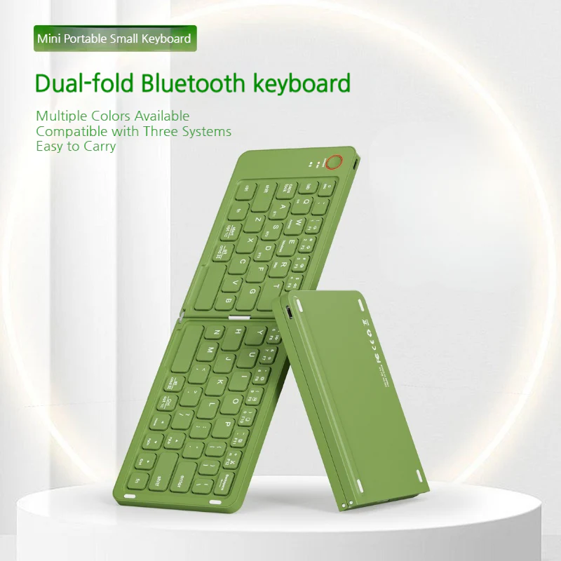 Portable Wireless Foldable Bluetooth Keyboard for iPad, Lenovo & Samsung Tablets - Image 5