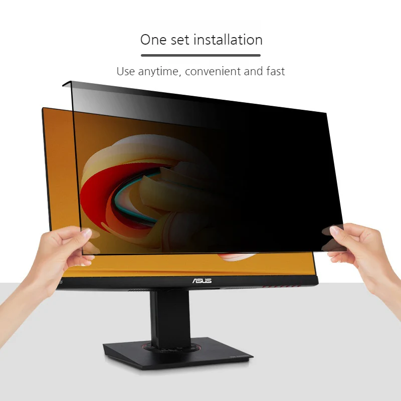 [Privacy] Hanging 27-inch Easy-install Acrylic Anti-spy Computer Monitor Screen Protector for iMac, Lenovo, Acer, Dell, Gigabyte, BenQ, HP & Asus - Image 6
