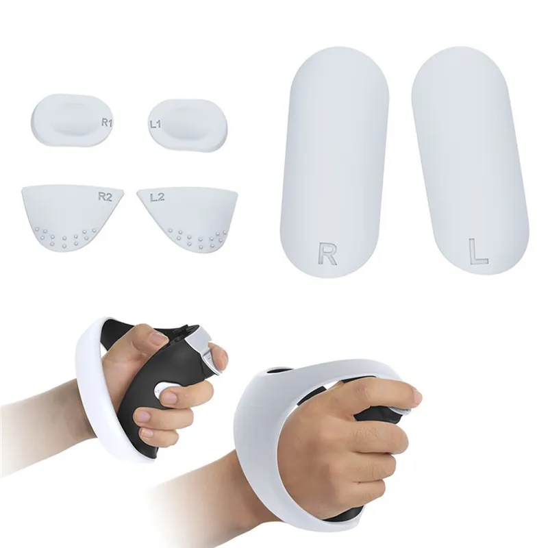 PS VR2 Handle Sleeves Controller Skin Grip  Silicone Protective Pad Cover Set - Image 9