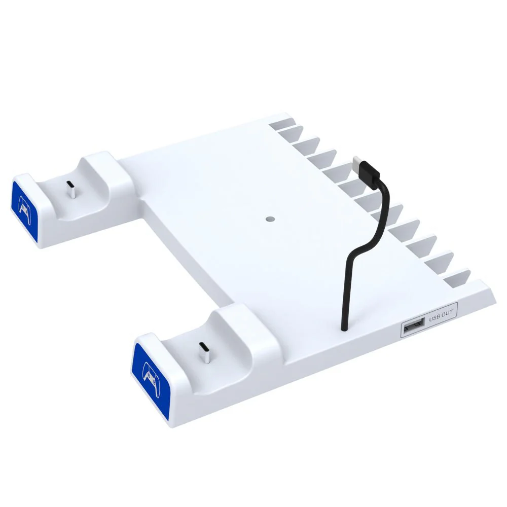 PS5 Charging Station Brakcet Base with Headphone Rack Dual Controller - Image 7