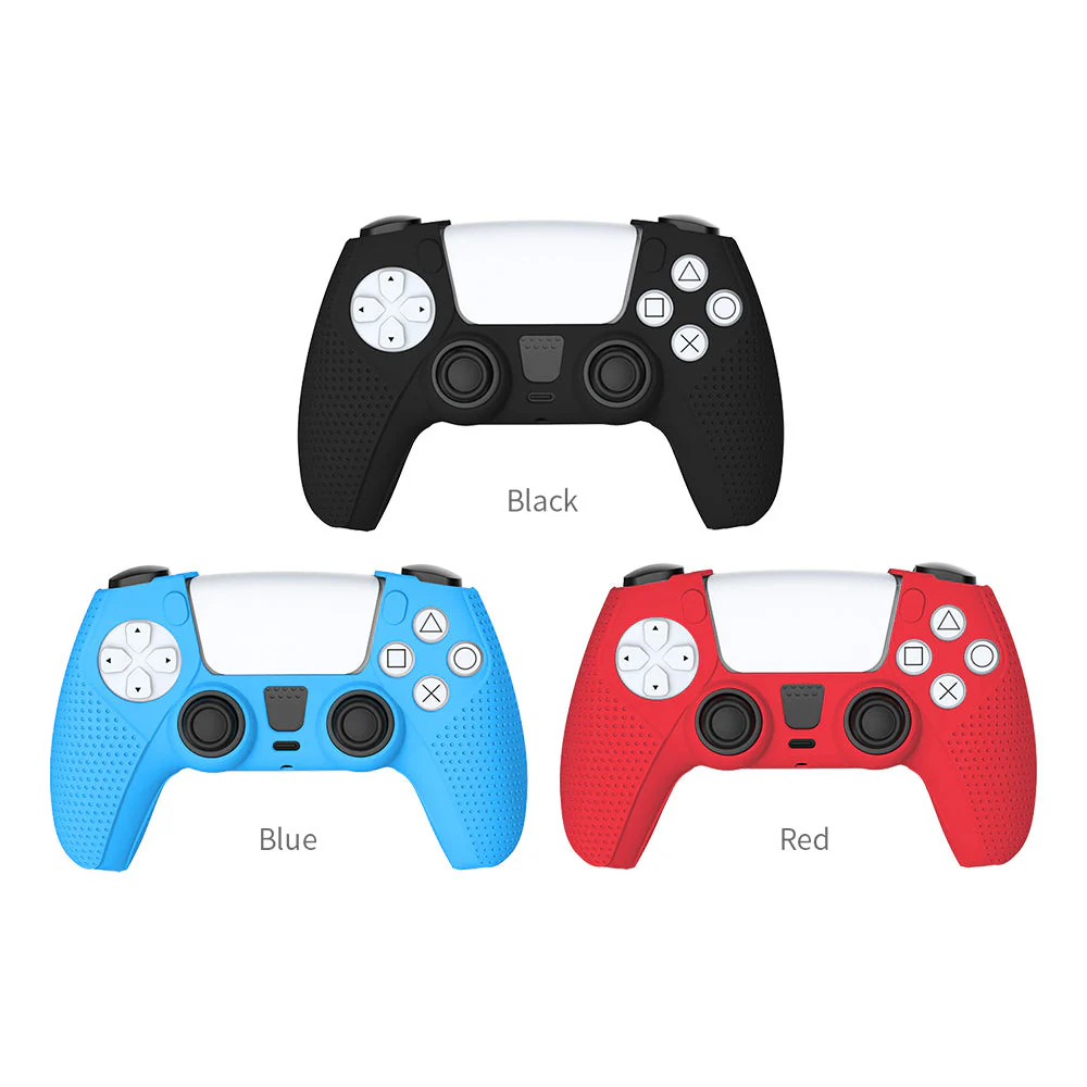 PS5 DualSense Anti-slip Silicone Controller Case Scratch Resistant Skin Protector Cover - Image 4