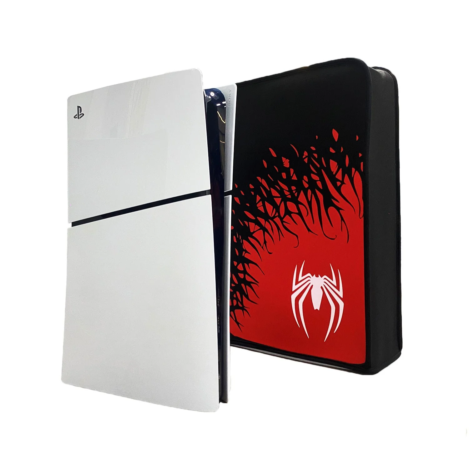 PS5 / PS5 Slim Console Protective Dust Cover with Spider-Man Theme