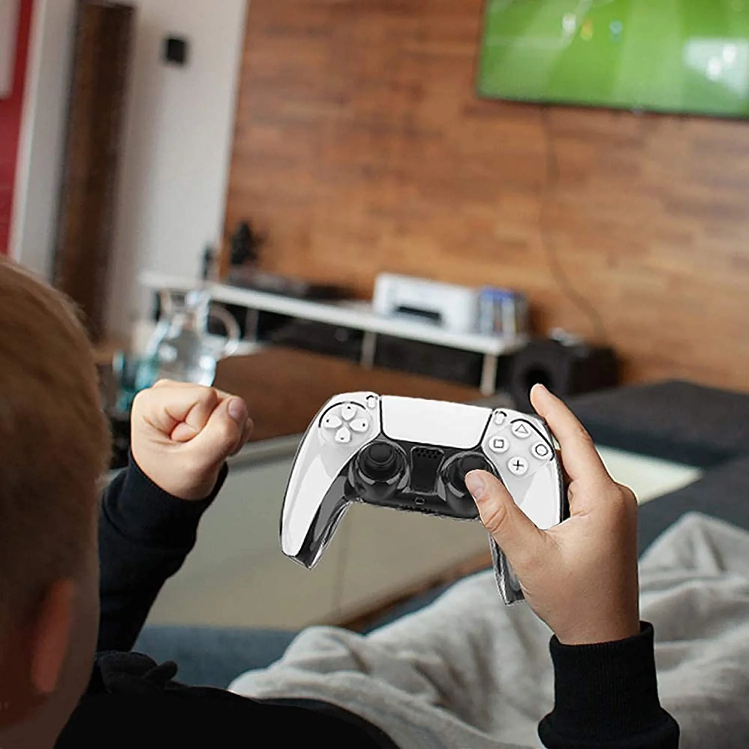 PS5 Wireless Controller Full Cover Crystal Protective Case - Image 7