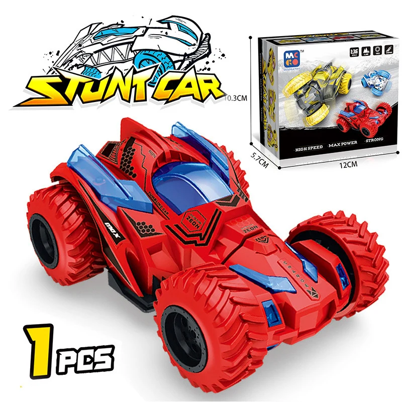 Racing Car Transforming Inertia Toy – 360° & Upright Rotating Stunt Vehicle for Toddlers - Image 10