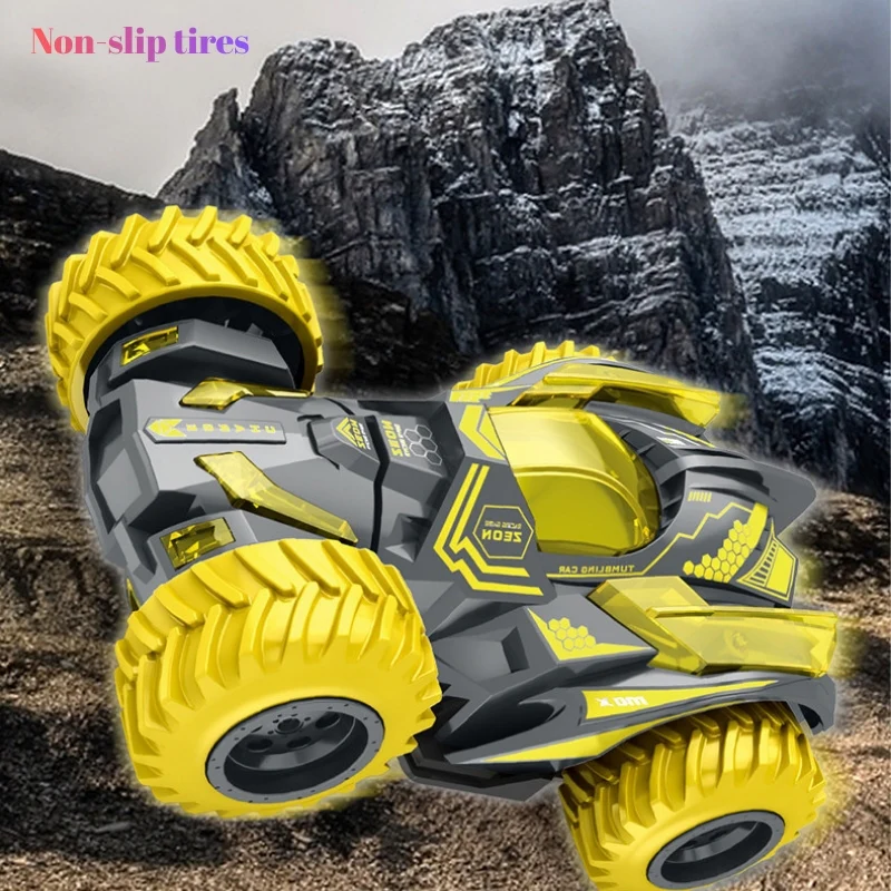 Racing Car Transforming Inertia Toy – 360° & Upright Rotating Stunt Vehicle for Toddlers - Image 3